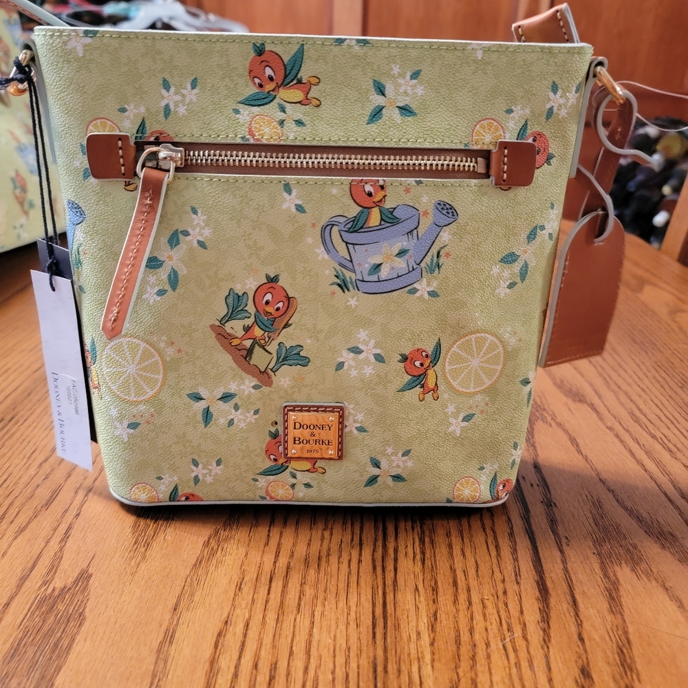 Dooney & Burke Disney's Epcot Flower and Garden Festival Orange Bird purse